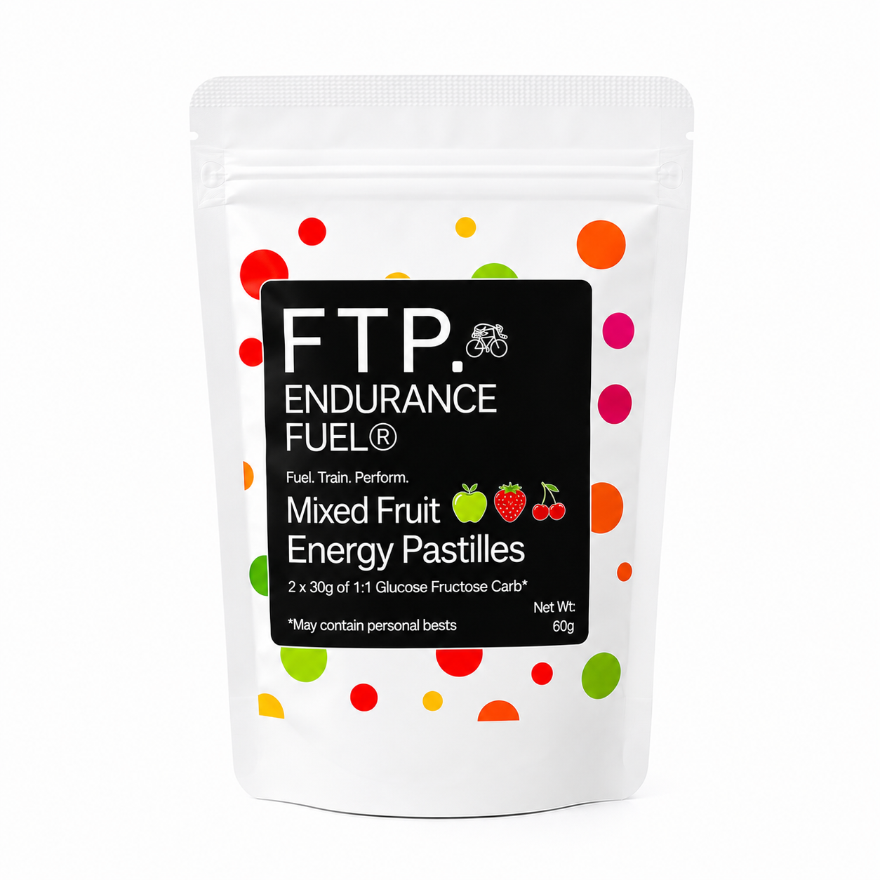 Mixed Fruit Energy Pastilles taster pack packaging