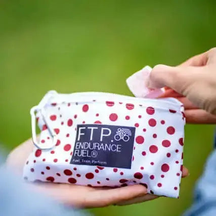 Energy chews vs gels — FTP portable fuel pack