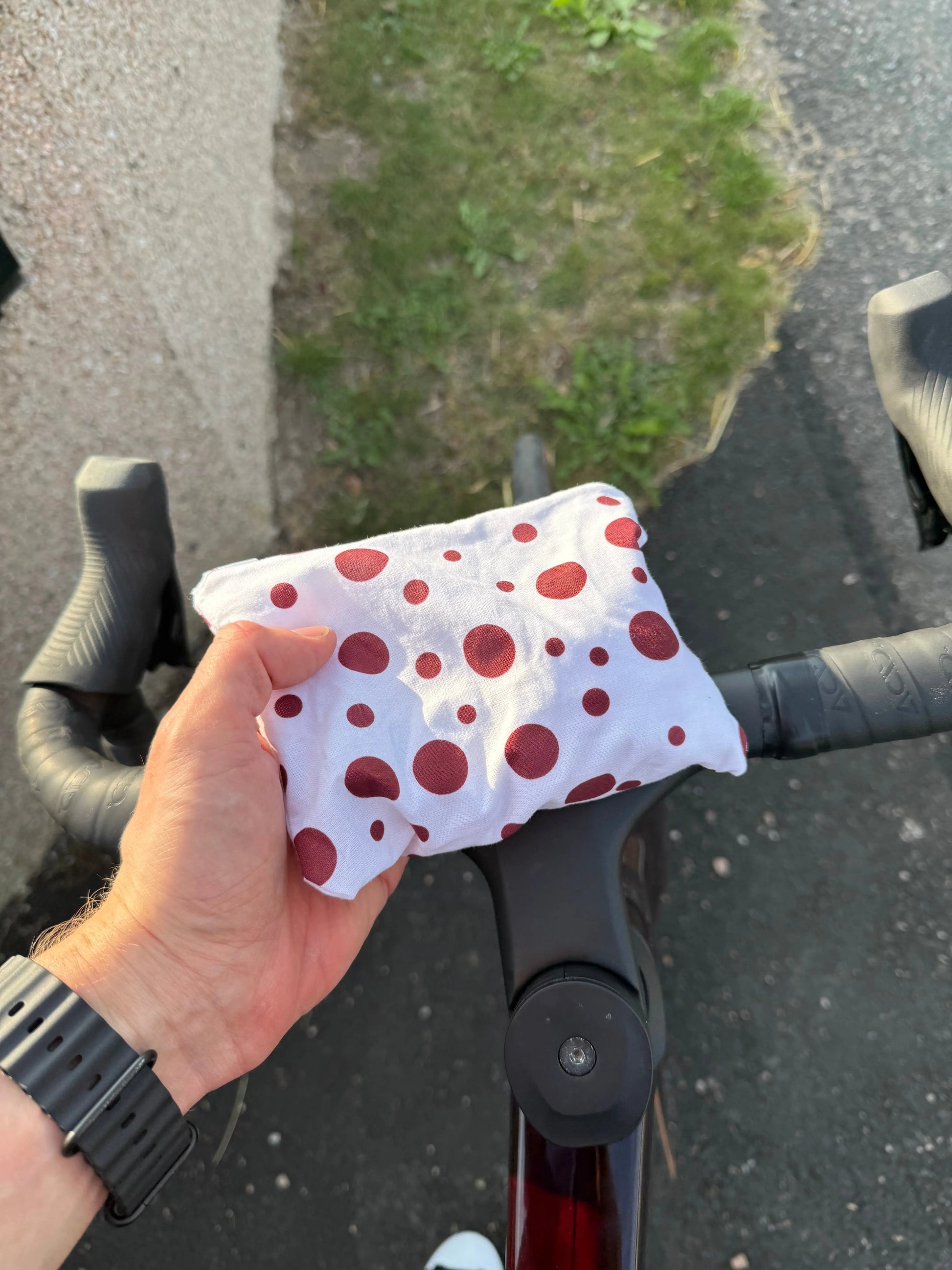 XL Hand stitched FTP Reusable Waterproof Snack Pouch - Sustainable Packaging for Running/Cycling Product vendor