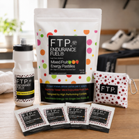 FTP Race Week Kit contents laid out
