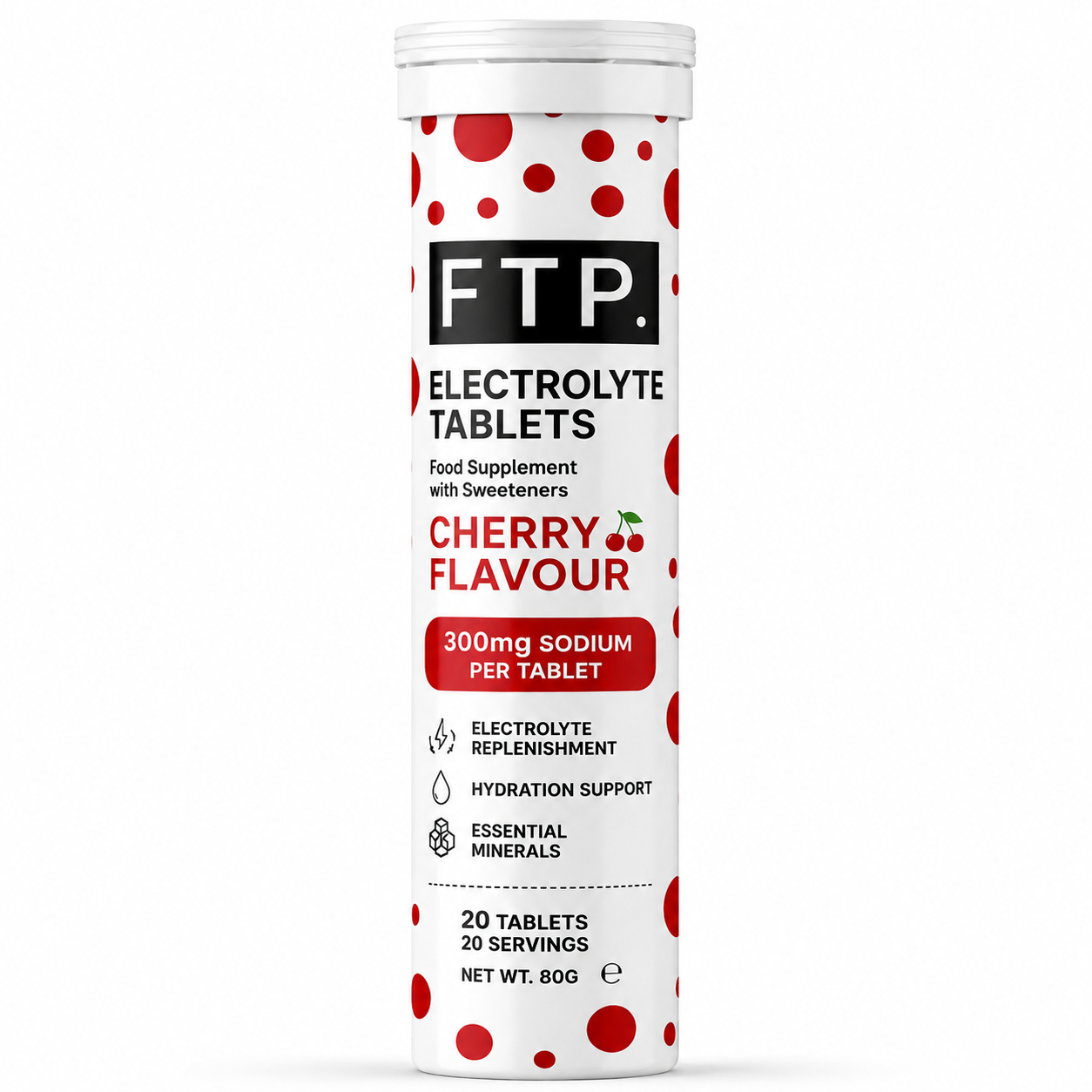 FTP Electrolyte Tablets – Cherry Flavour