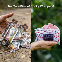 Messy gels vs clean FTP Adventure Pouch