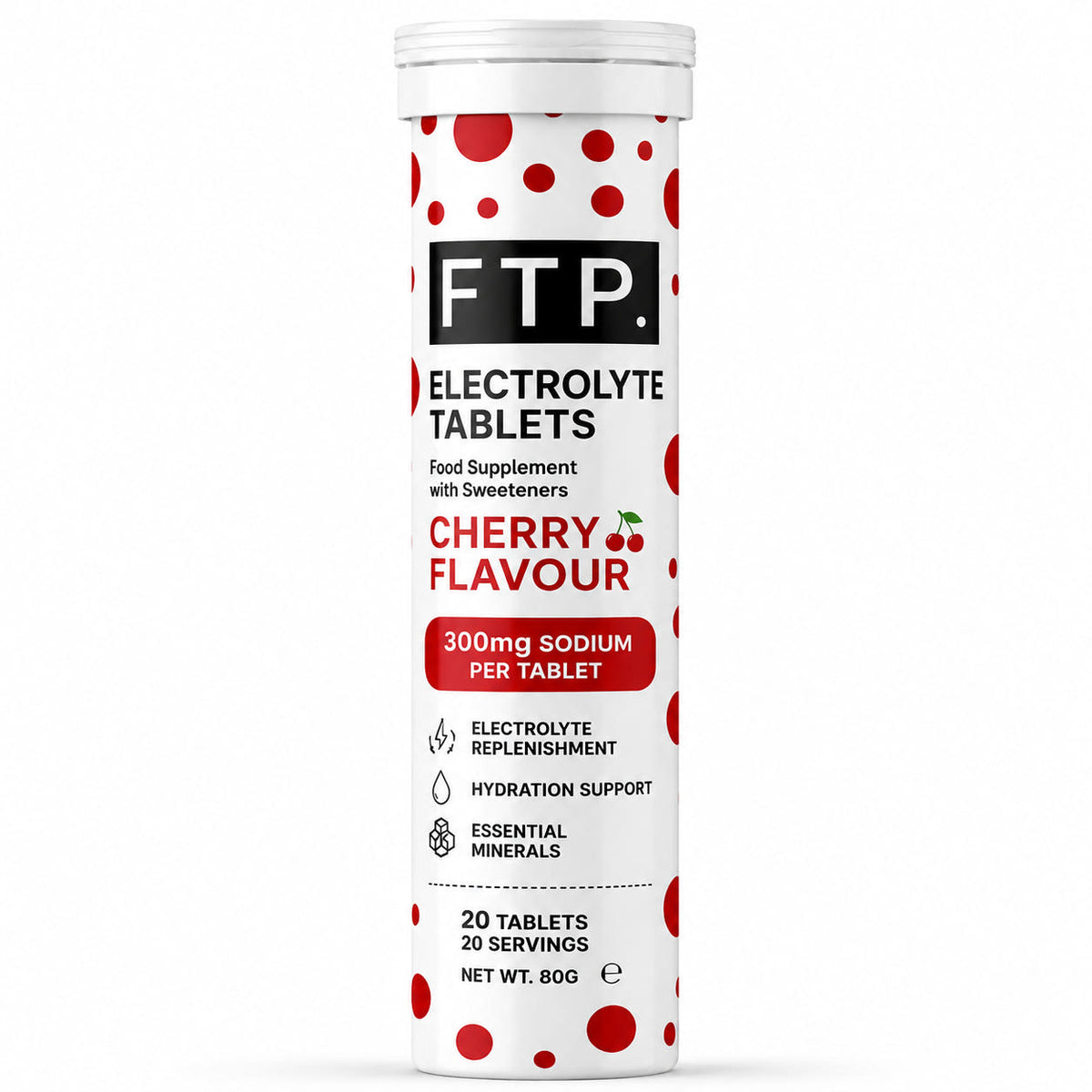 FTP Electrolyte Tablets – Cherry Flavour