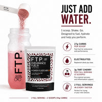 Power Fluids Tart Cherry taster pack lifestyle shot