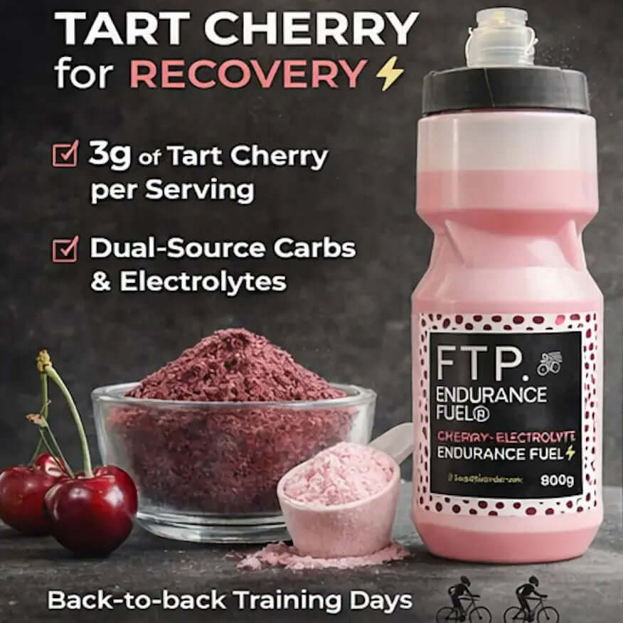 Power Fluids: Tart Cherry Carbohydrate & Electrolyte Drink Mix (900g) Product vendor