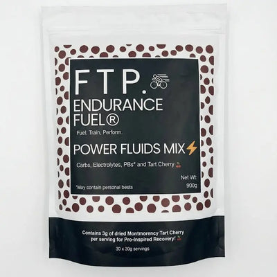 Power Fluids: Tart Cherry + Carbohydrate + Electrolytes -  Endurance Fuel & Recovery Drink Mix - 900g Product vendor